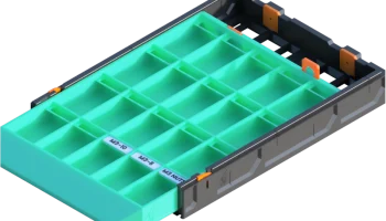 GEN2 240-2W-05H Классический ящик для деталей V2 - 20 сл...