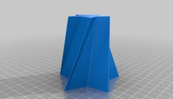 Витая звездная ваза 2