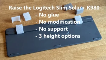 Ножки фиксированной высоты для Logitech Slim Solar+ K980