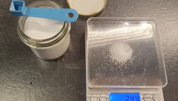 Ложка соли 2,5 г для ирригатора носа...
