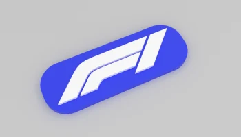 Магнит на холодильник Формулы 1 - логотип F1...... 3