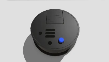 Мини-гигрометр, термометр, CAD-модель (цифровой измерите... 1