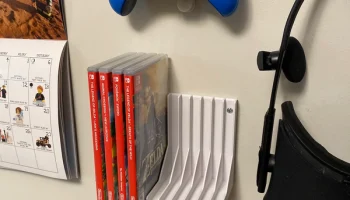 Настенный держатель для игрового футляра Switch x10