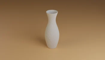 Hi-Poly Извилистая Ваза