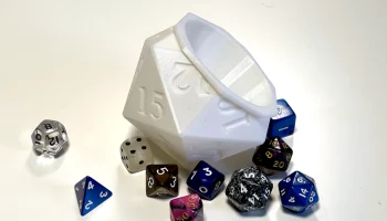d20 Горшок с растением 2