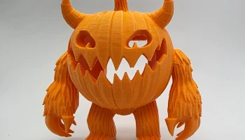 Держатель светодиодной чайной свечи Jack-o-Lantern Monster 9