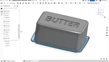 Масленка Tupperware 6