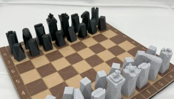 Современные шахматные фигуры для MagnoWrap Rook Chess Tow...