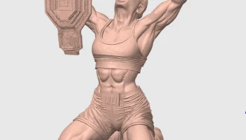 Чемпионка UFC среди девушек