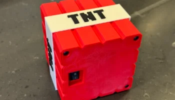 Ночник Minecraft TNT 2