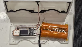 Heltec V4 корпус на крышу авто 18650 Meshtastic 1