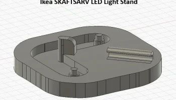 Подставка для светодиодной подсветки Ikea SKAFTSARV 7
