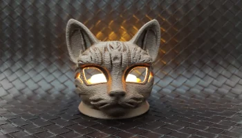 Cat Mask - Светодиодный подсвечник 4