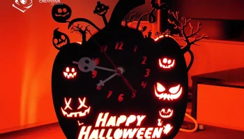 Светодиодные часы Halloween Pumpkin Watch V2 Светодиодные часы Halloween Pumpkin Watch V2
