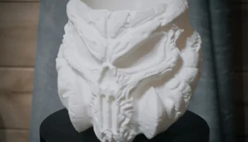 Цветочный горшок Demonic Skull, ваза в стиле DOOM на Хэлл... 3