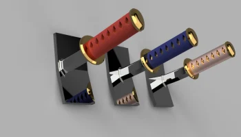 Крышка выключателя света Katana 3-клавишная Decora... 8