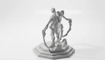 Механическая фигурка Человека-паука. Коллекционная 3D-пе... 2