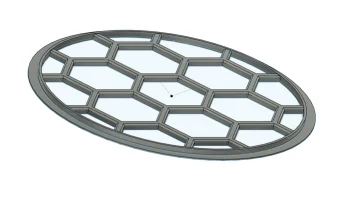 HE4XX Honeycomb Ear Mesh 1