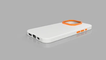 iPhone 15 Pro - тонкий ЧЕХОЛ с защитой камеры и кнопкой