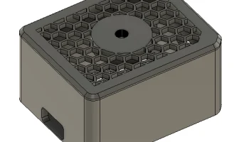 ESP32 mini с чехлом для микрофона 2