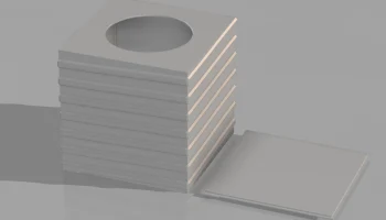 Крышка коробки для салфеток для 3D-печати 14x14x14: идеал... Крышка коробки для салфеток для 3D-печати 14x14x14: идеал...