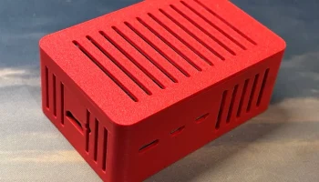 Корпус для Raspberry Pi 5 со шляпой NVMe 1