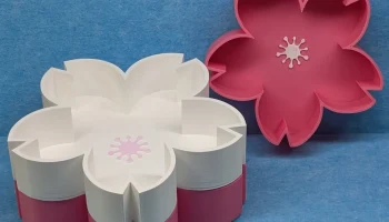 Блюдо из цветущей вишни / универсальное блюдо из цветов ...