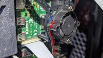 Охлаждающий вентилятор Pi4 с саморезами Voron для 3010 и... 6