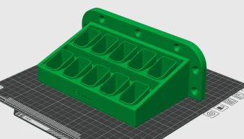 Двойной настенный держатель для журналов Glock (вариант ... 3