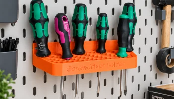Держатель отвертки_Версия Ikea Skadis