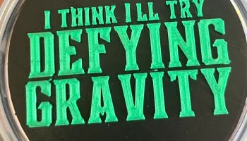 Крышка крышки Defying Gravity на 40 унций