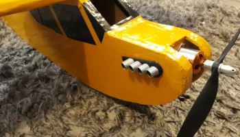 Выхлопная система RC самолета