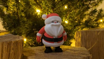 Сборная фигурка Деда-Мороза или Санта Клауса 0