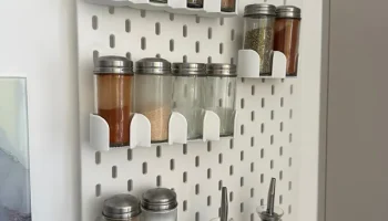 Ikea Peg Board - полка для специй