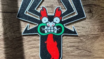 Магнит Aku Samurai Jack (разноцветный)(магниты 8х3мм)......