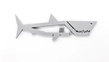 Зажим Angry Shark и игрушка-непоседа 1