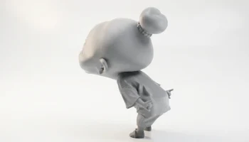 Фигурка персонажа маленькой девочки, женская, для 3D-печати 1