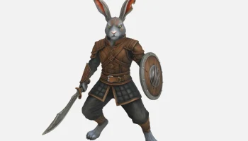 Харенгонский Охотник на Монстров (Рейнджер) - DnD mini Харенгонский Охотник на Монстров (Рейнджер) - DnD mini