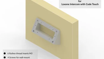 Переходная пластина 30&deg; для домофона Loxone