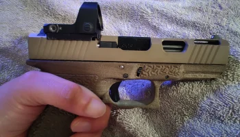 Монтажные пластины Glock с красной точкой Монтажные пластины Glock с красной точкой