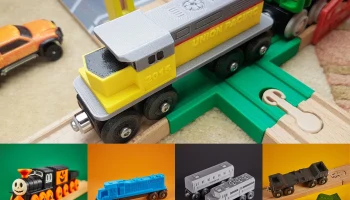 Игрушечный поезд Union Pacific BRIO / совместимость с IKE...