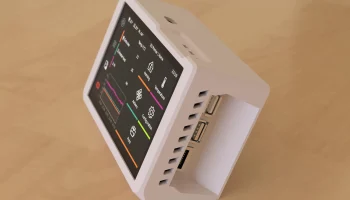 Корпус для BTT Pi 2 или raspberry pi 3b + PiTFT50 v2.x +... Корпус для BTT Pi 2 или raspberry pi 3b + PiTFT50 v2.x +...