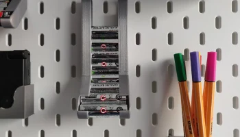 Диспенсер для батареек АА для Ikea Skadis