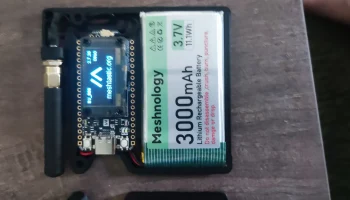 Тонкий корпус Heltec V4 и LiPo емкостью 3000 мАч... 4