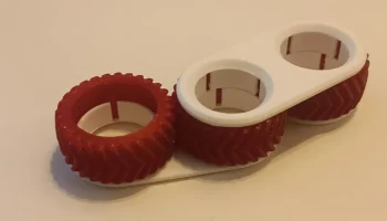 Meshing Gears Finger Fidget - (2 видео включены) модульный! 3