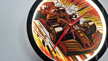 Светодиодные часы F1 - Hueforge 5
