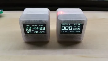 ICE CUBE CLOCK