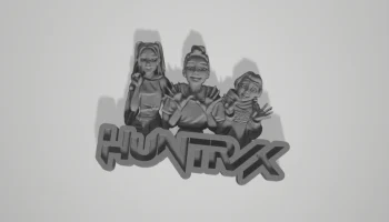 Сцена с поклонниками Huntrix из KPOP охотников на демонов 1