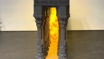 Световой короб Bambu LED Kit 001 для книжного уголка Moria 4