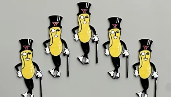 Многоцветный магнит Mr Peanut YSU 1